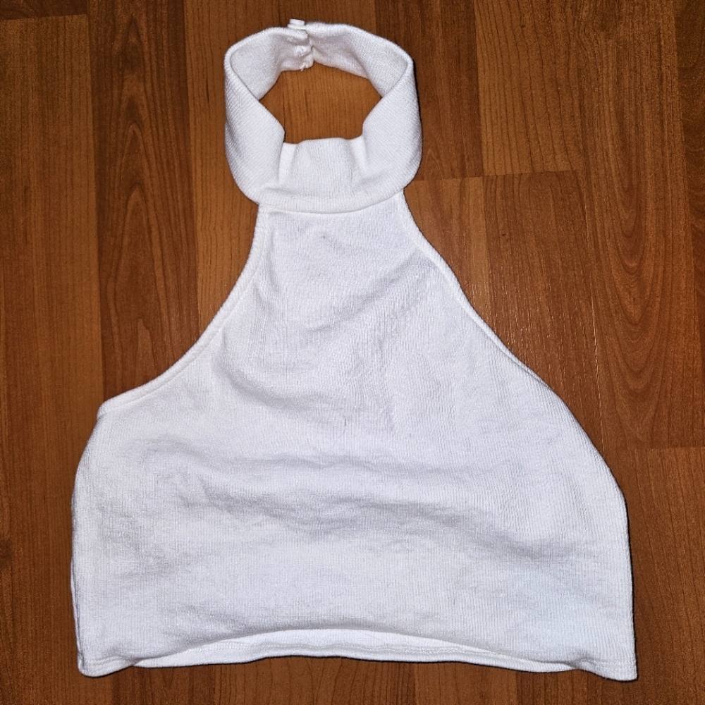 Princess Polly x Olivia Jade Halter Crop Top Size US 6 New Without Tags